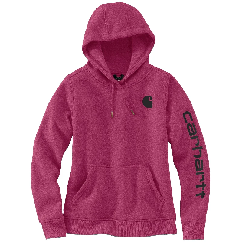 Women's Carhartt Logo Sleeve Graphic Pullover